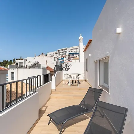 Modern 1bdr With Sea View In By Lovelystay Apartament Albufeira